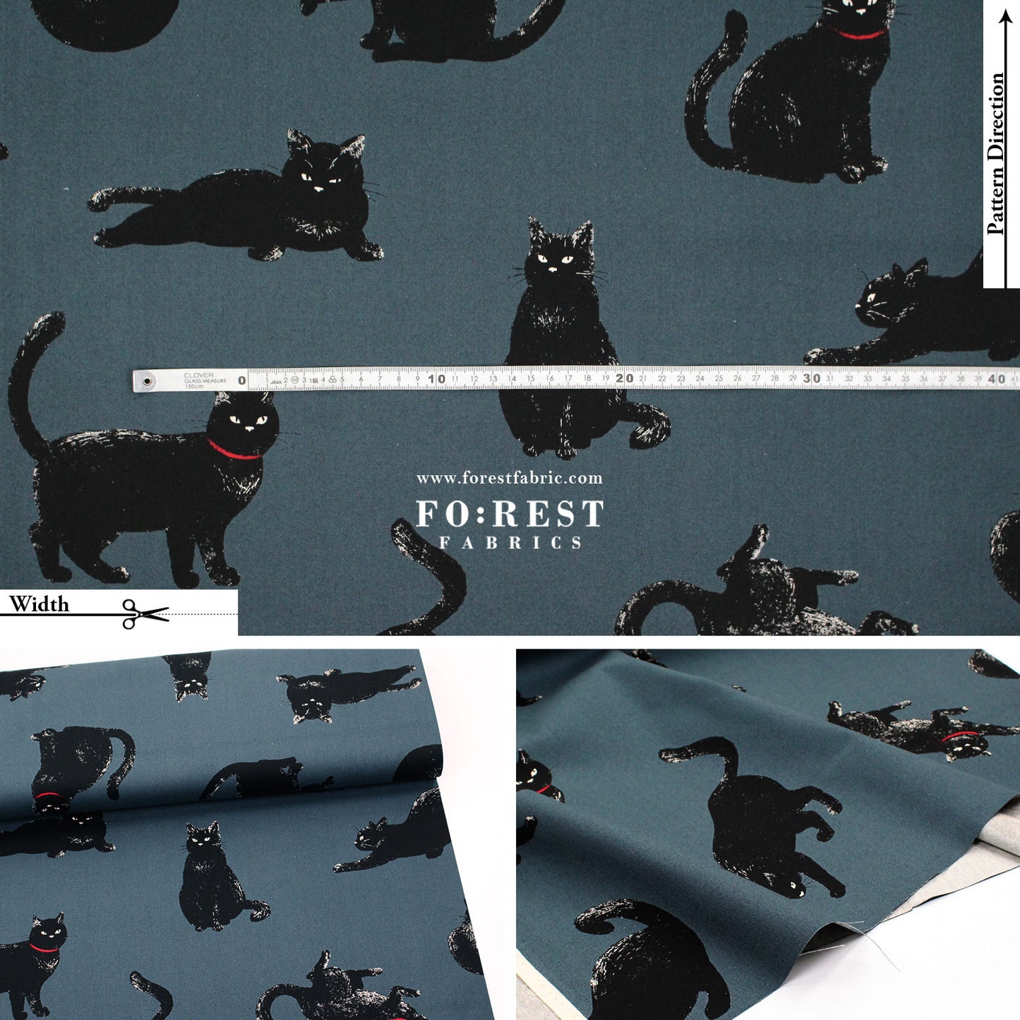 oxford - Lazy Cats fabric