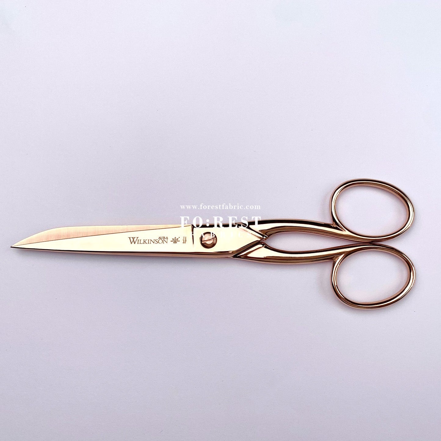 7″ RoseGold Household Scissors 剪刀 - FO:REST Fabric 布恩堂Liberty fabrictana lawnjapanese fabricykk zipper