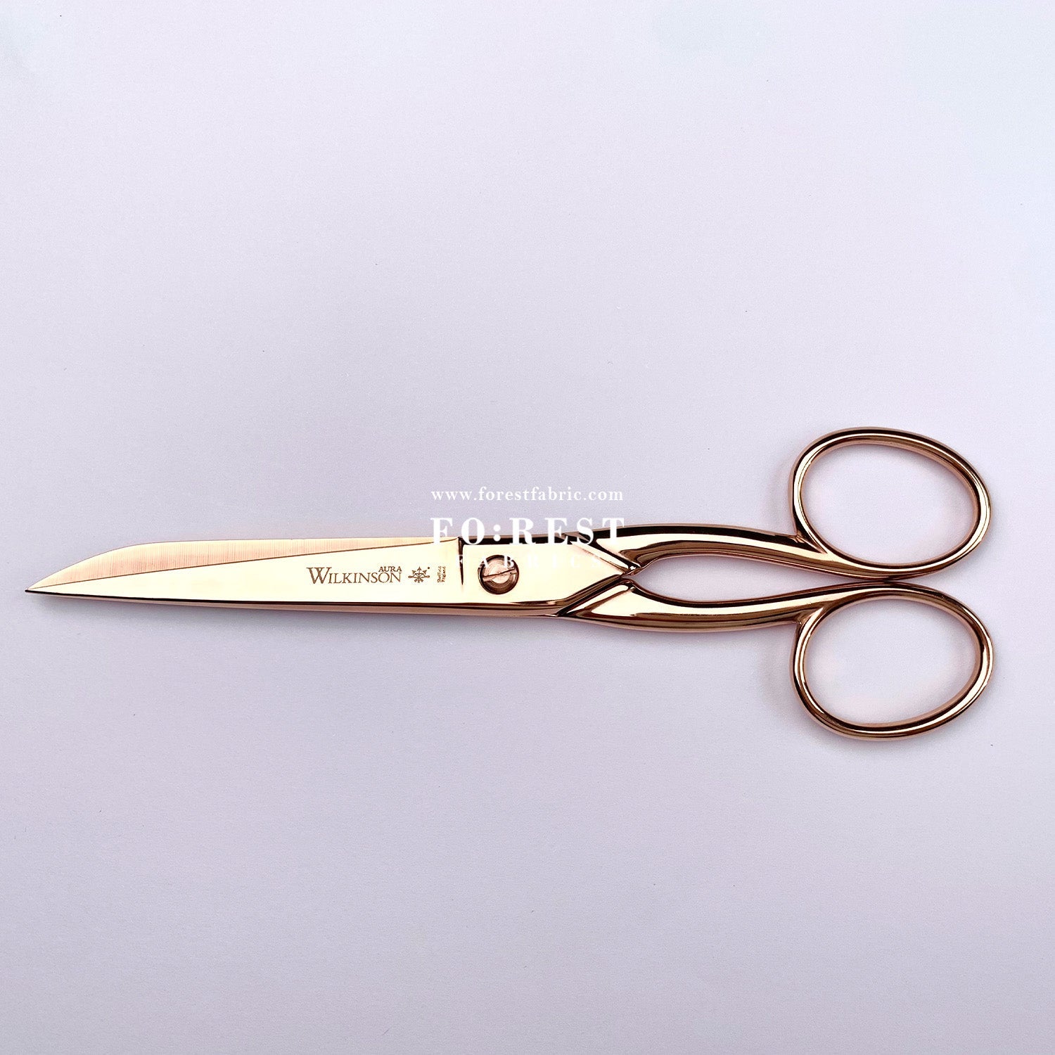 7″ RoseGold Household Scissors 剪刀 - FO:REST Fabric 布恩堂Liberty fabrictana lawnjapanese fabricykk zipper