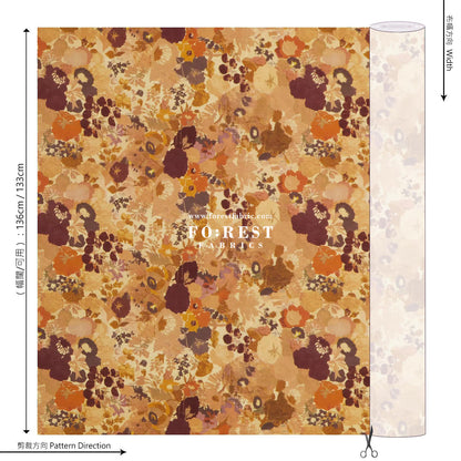 Liberty of London (Cotton Tana Lawn Fabric) - Parchment Shadow C