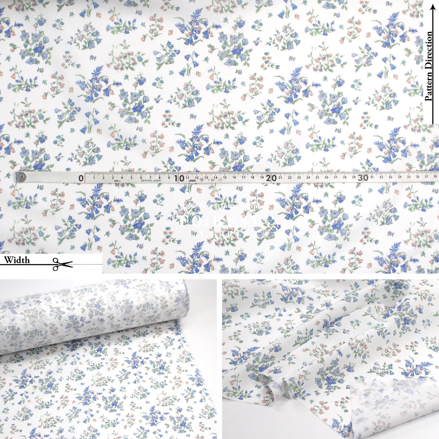 Liberty of London (Tana Lawn™ Cotton Fabric) - Bluebell Fields
