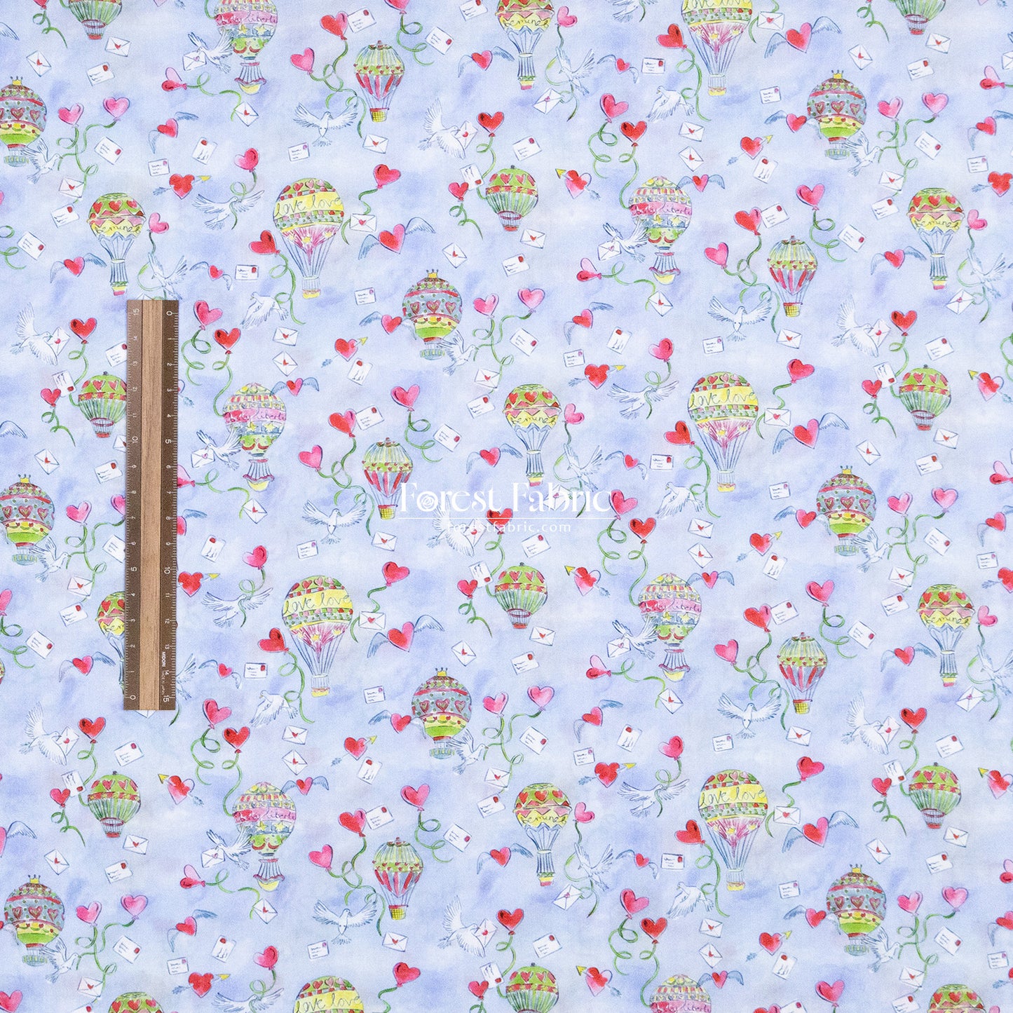Liberty of London (Cotton Tana Lawn Fabric) - Love in the air