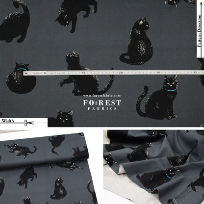 oxford - Lazy Cats fabric