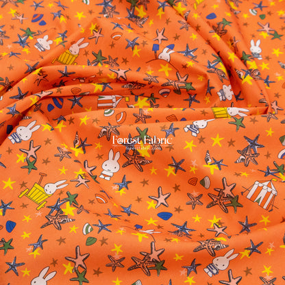 Liberty of London (Cotton Tana Lawn Fabric) - Miffy SEASIDE ESCAPE