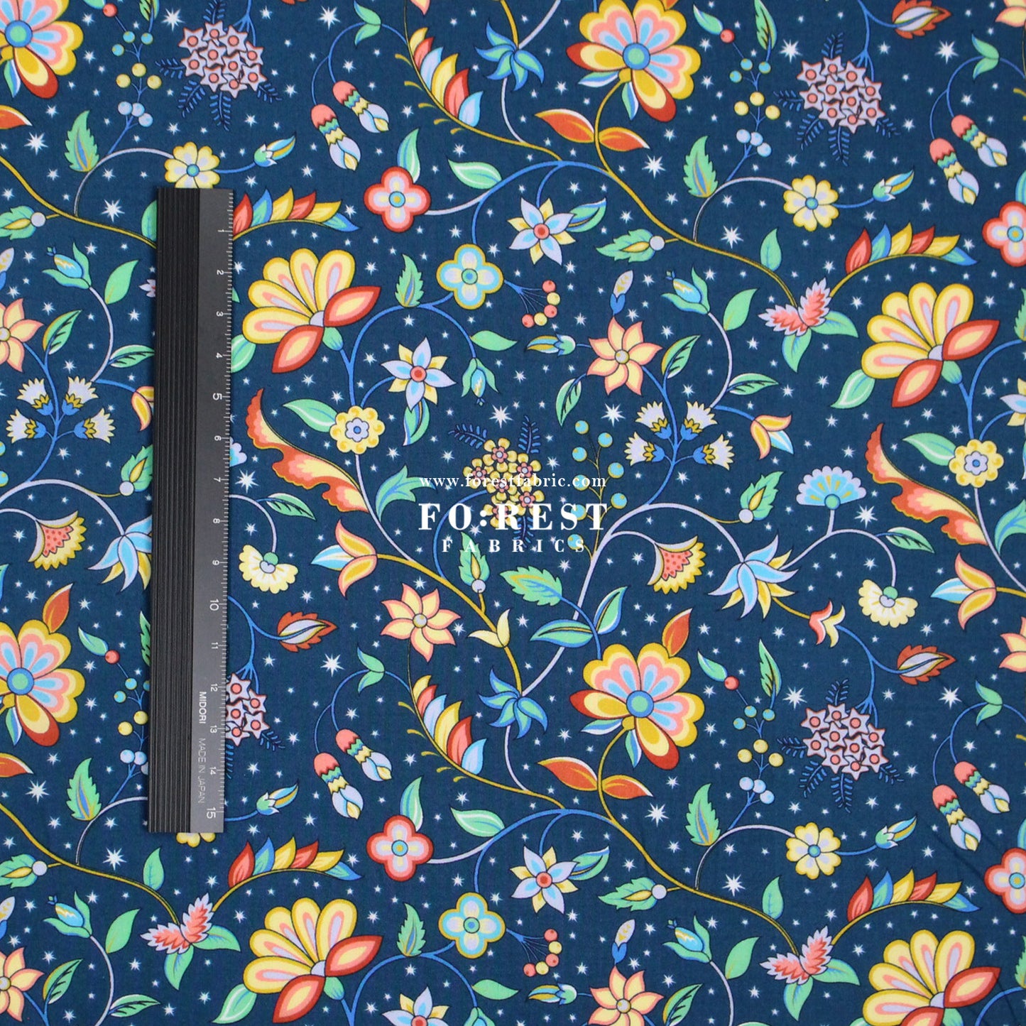 Liberty of London (Tana Lawn™ Cotton Fabric) - Midnight Vine