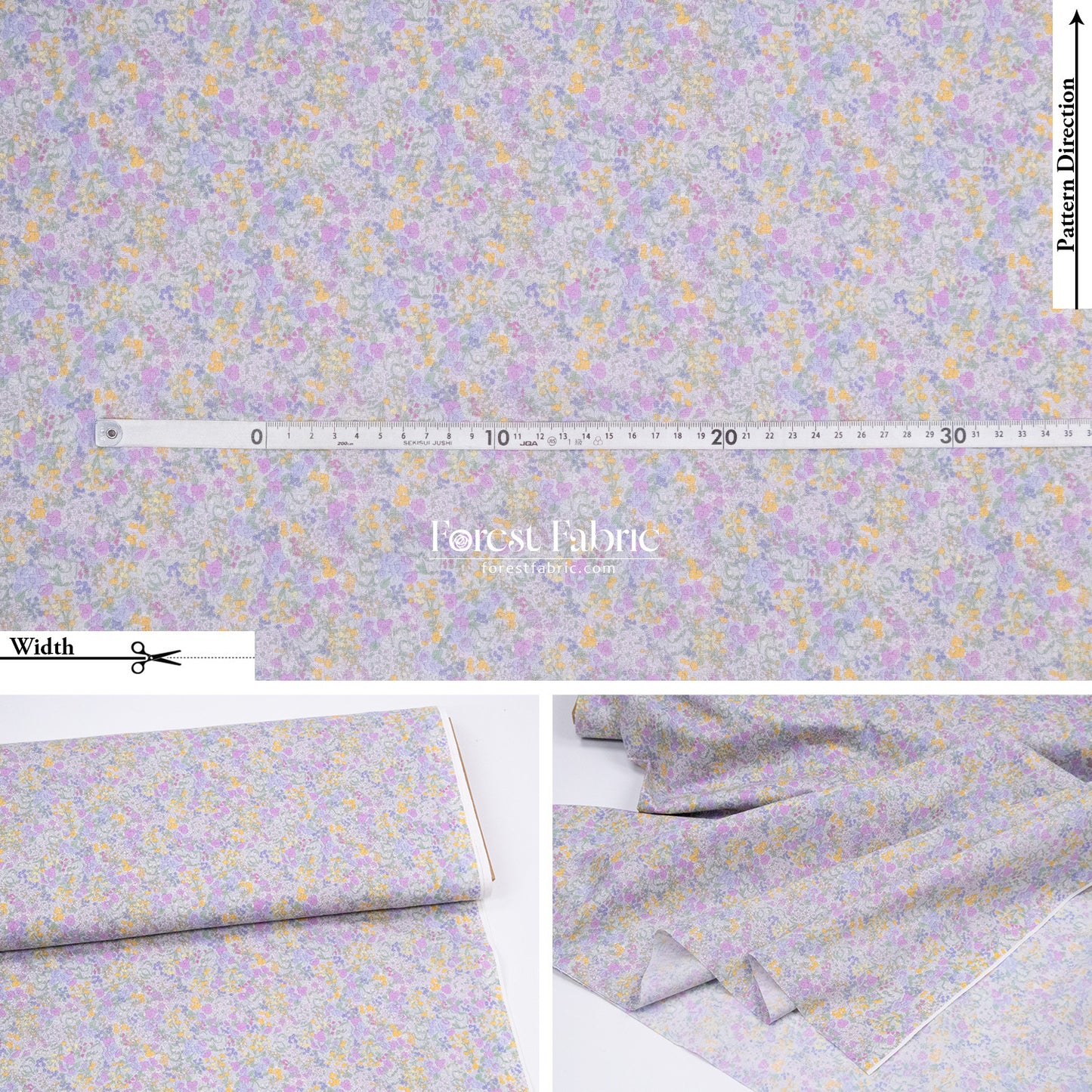 cotton -  Petite Flower fabric