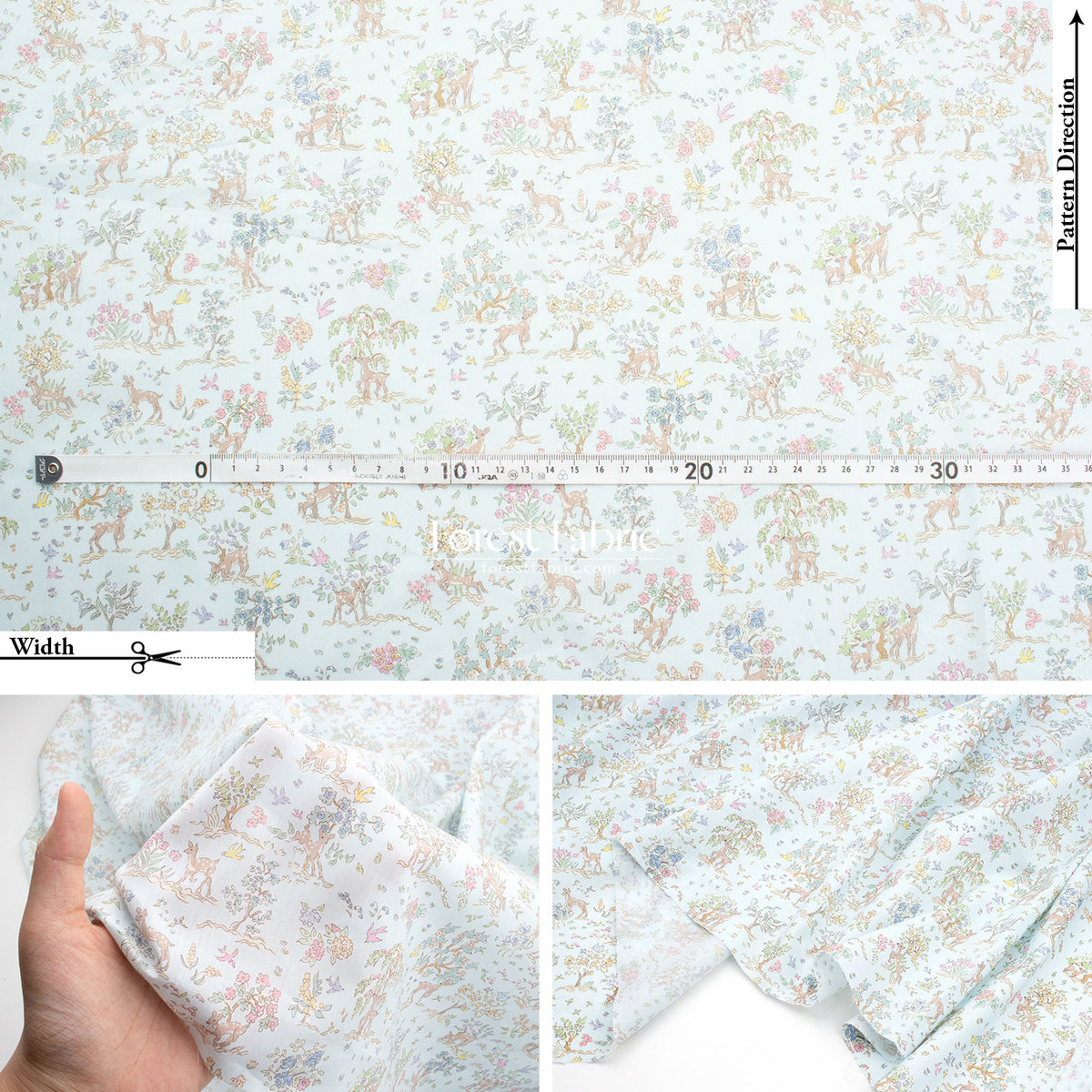 Liberty of London (Cotton Tana Lawn Fabric) - Etta