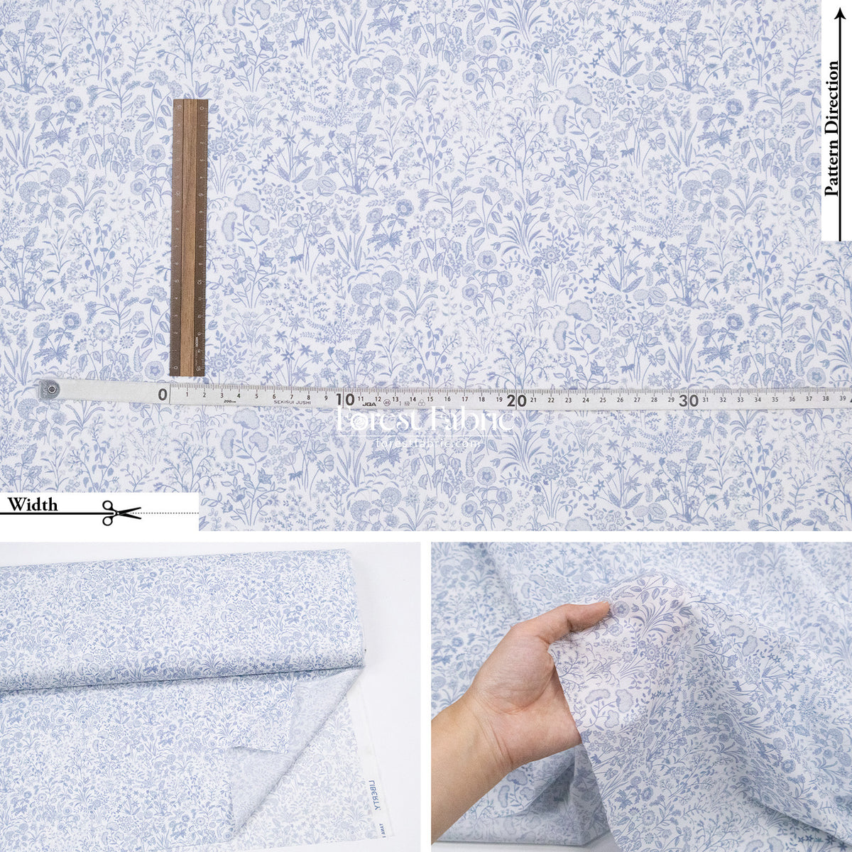 Liberty of London (Cotton Tana Lawn Fabric) - Shepherdley Lullaby
