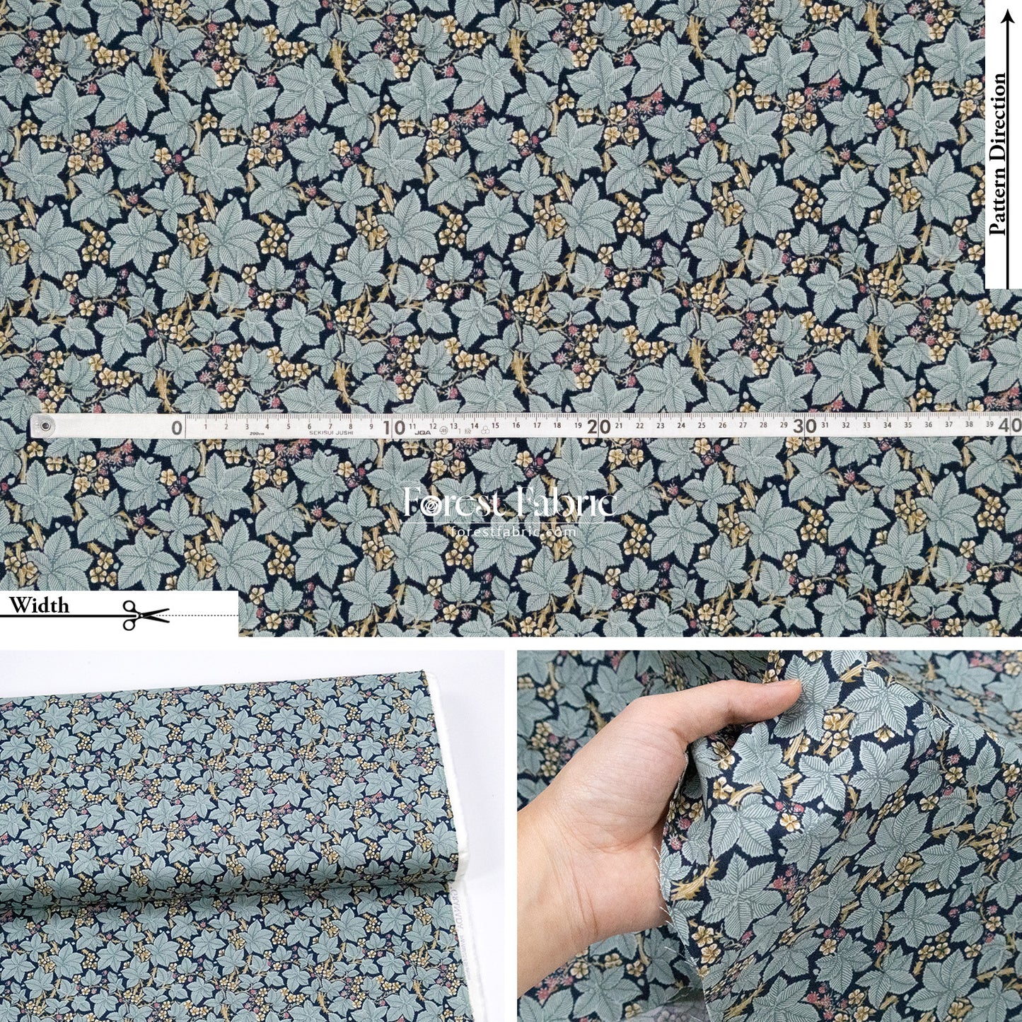 cotton - The Art of William Morris fabric 5