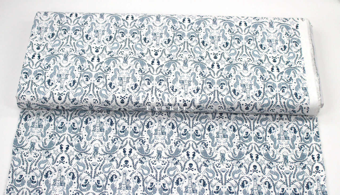 cotton - Sailor Salty Colony fabric