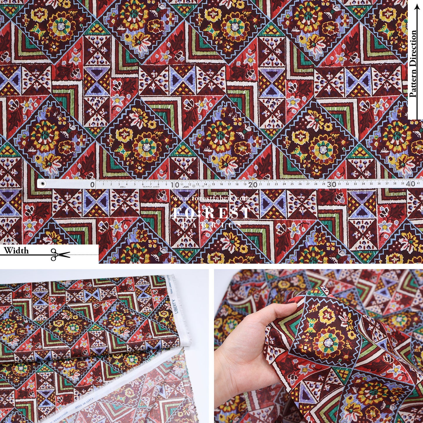 Liberty of London (Tana Lawn™ Cotton Fabric) - Maximalist