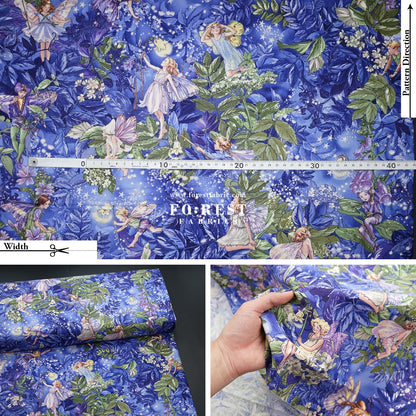 cotton - Fairy Nighte Fairies fabric