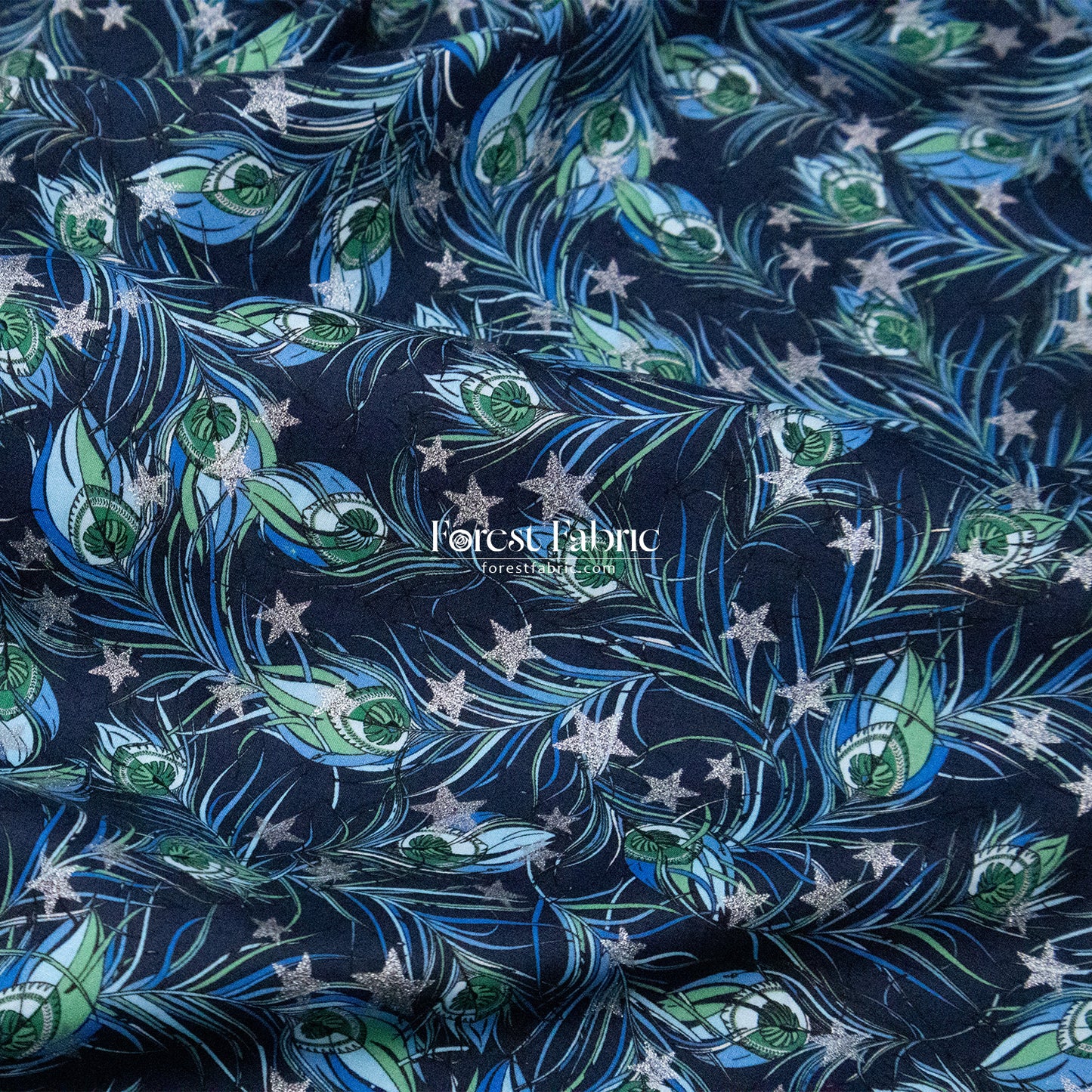 Liberty of London (Cotton Tana Lawn Fabric) - Festive Plume Star