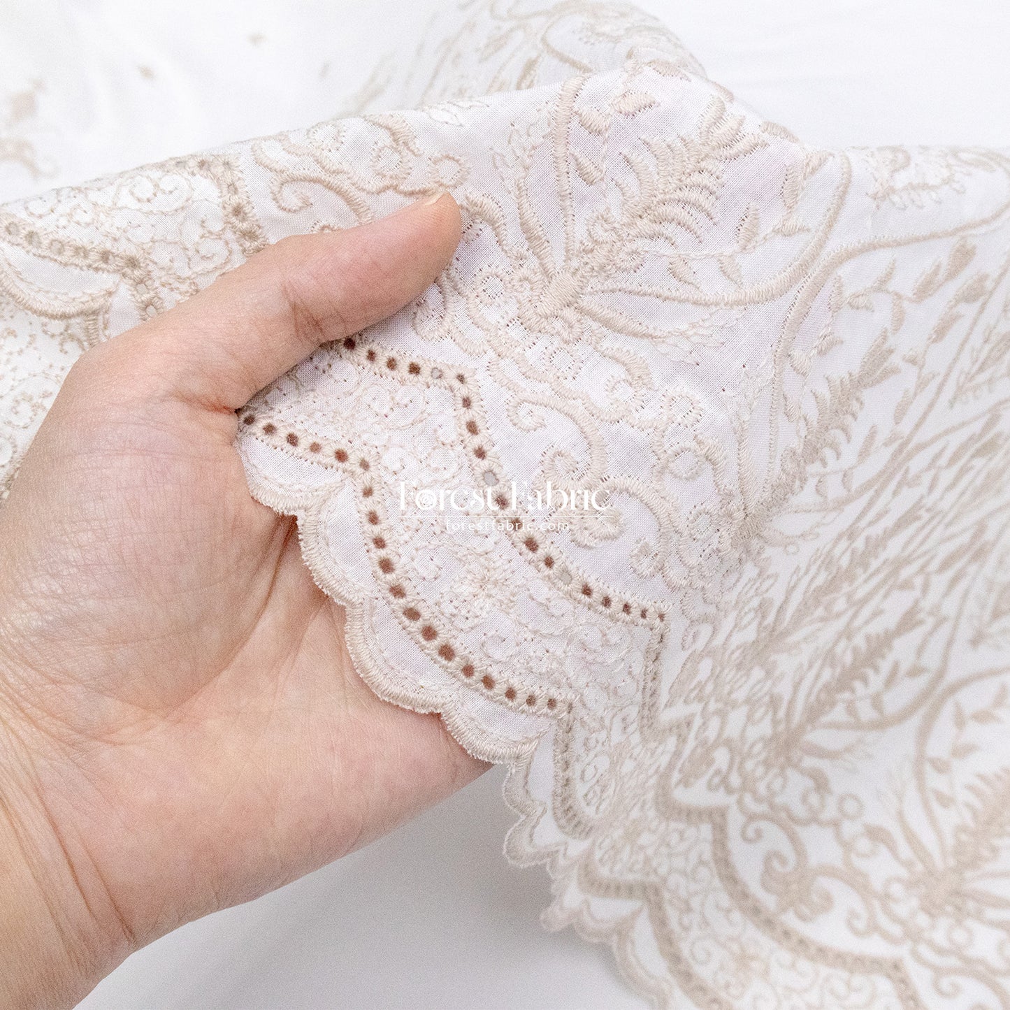 embroidery cotton - Baroque Elegance