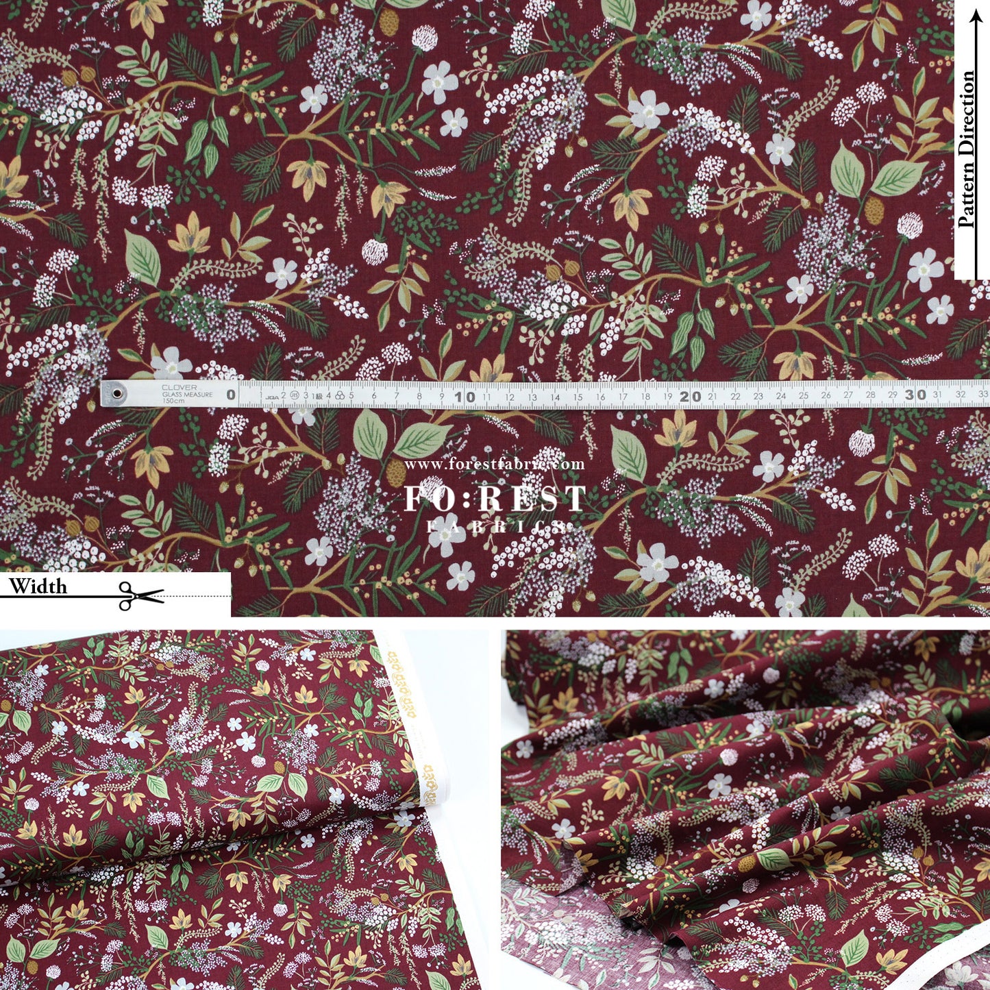 cotton - Juniper Foresst fabric