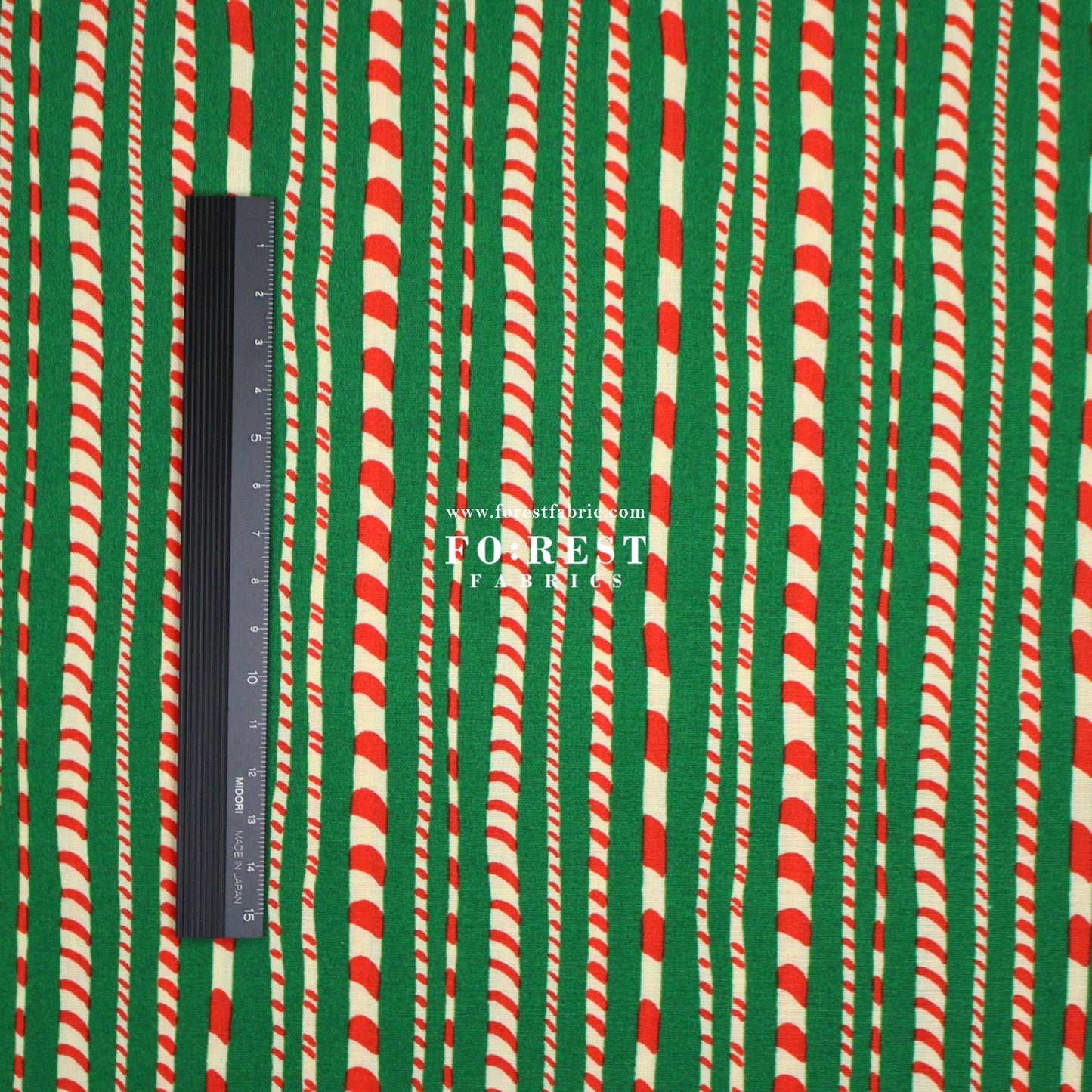 Quilting Liberty - Candy Cane Stripe fabric B