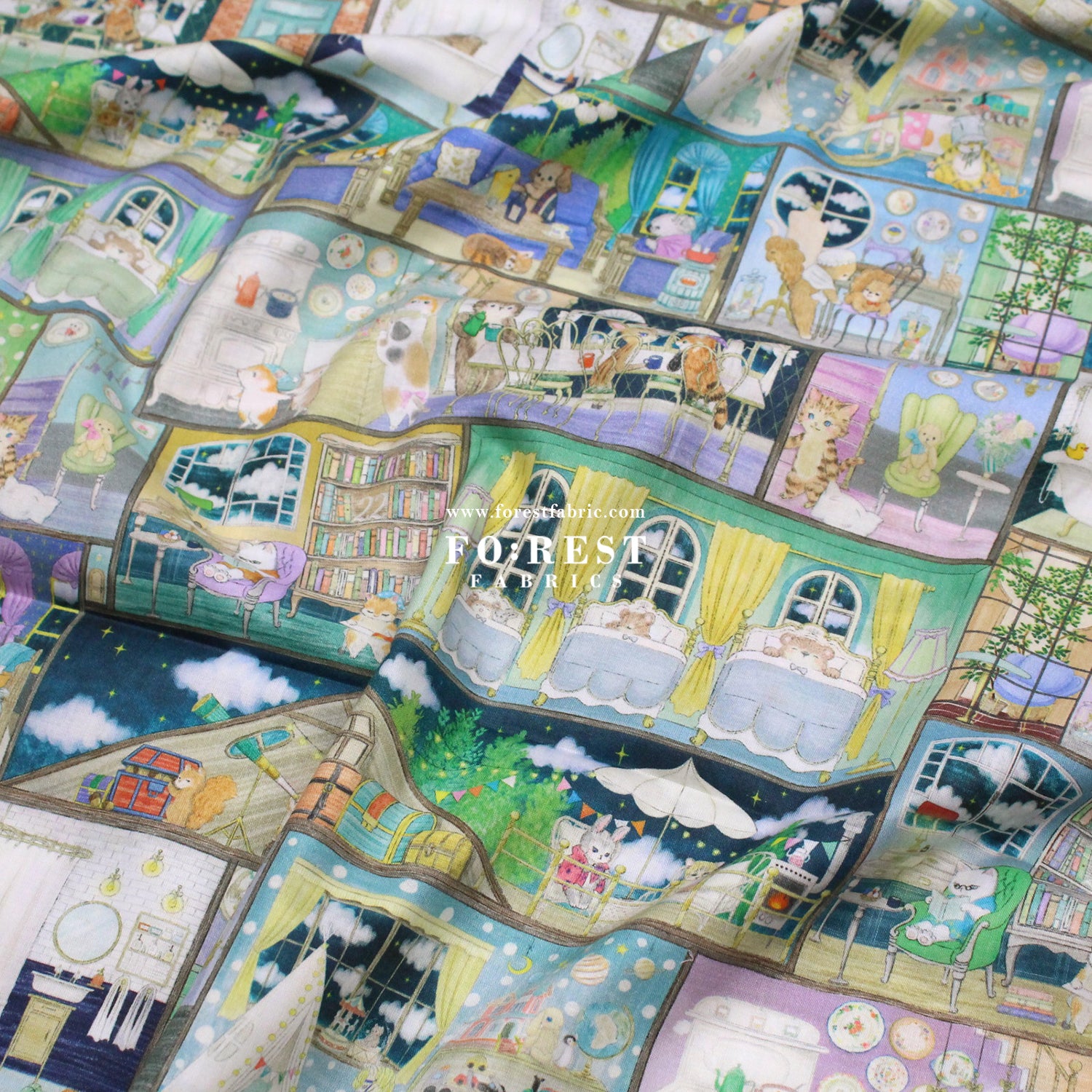 [日本布], [韓國布],[美國布],[Liberty],[DIY手作],   - FO:REST Fabric 布恩堂