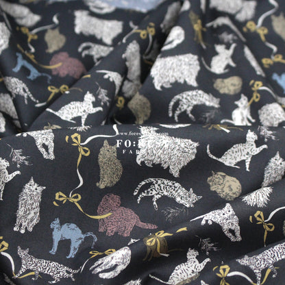 Liberty of London (Tana Lawn™ Cotton Fabric) - Koh & Eito cats