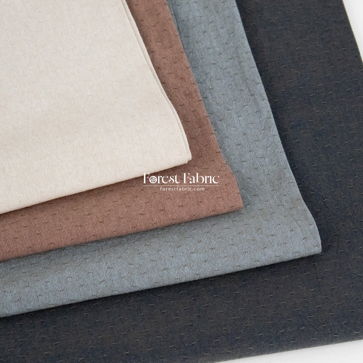 10"square Set - Yarn dyed cotton fabric拼布組100