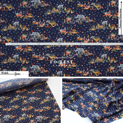 Liberty of London (Organic Tana Lawn Cotton Fabric) - Jungle Crumble A