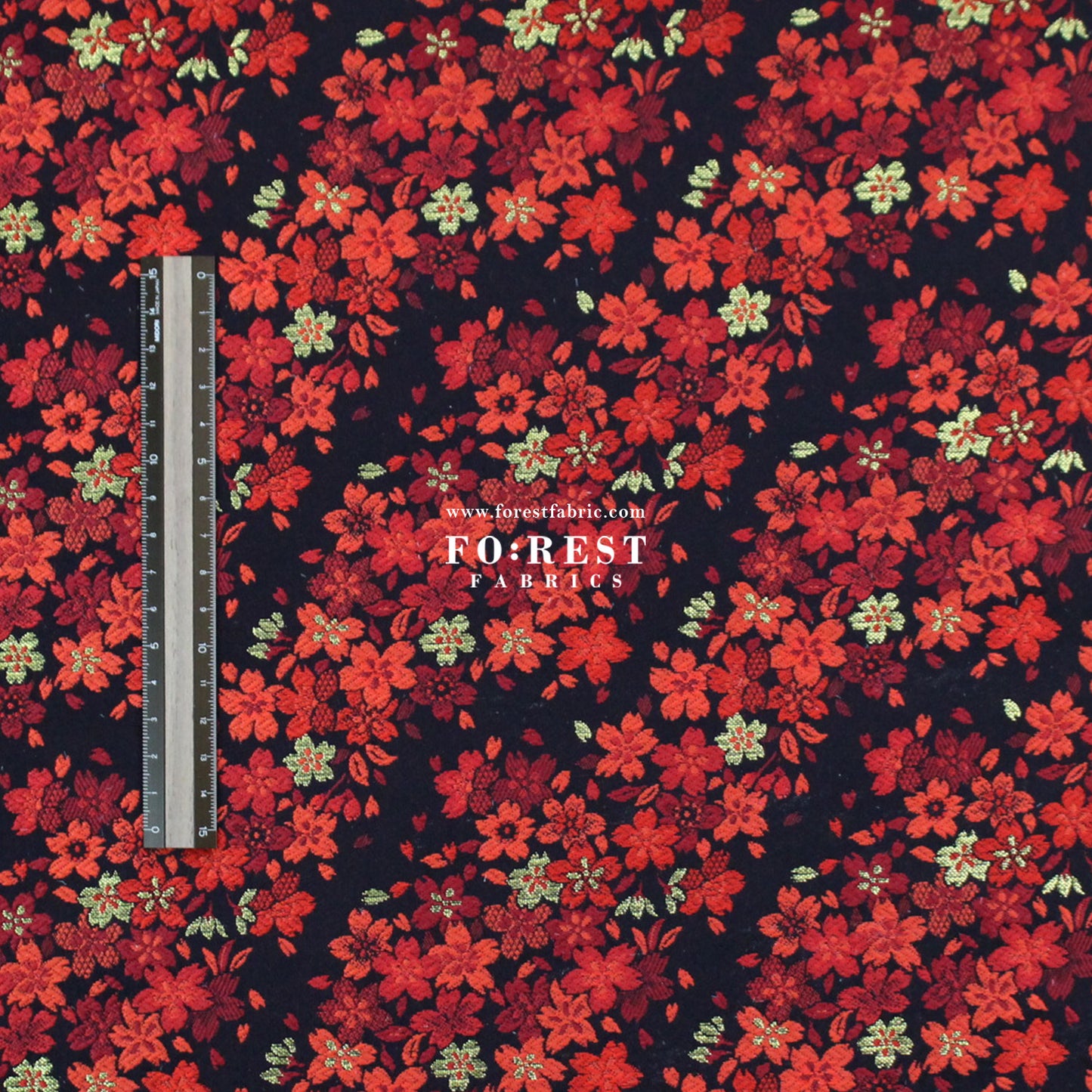 Gold Brocade - sweet Sakura fabric