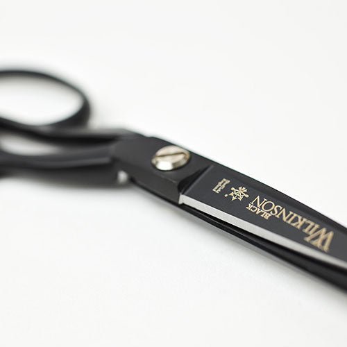 8″ WILKINSON Black Sewing Shears Scissors 黑剪刀 - FO:REST Fabric 布恩堂Liberty fabrictana lawnjapanese fabricykk zipper