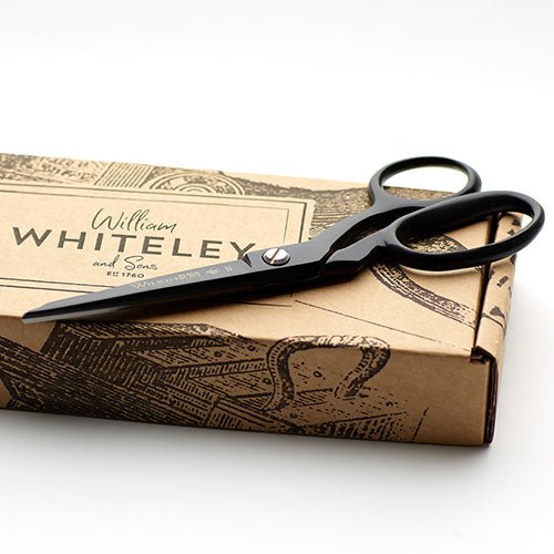 8″ WILKINSON Black Sewing Shears Scissors 黑剪刀 - FO:REST Fabric 布恩堂Liberty fabrictana lawnjapanese fabricykk zipper