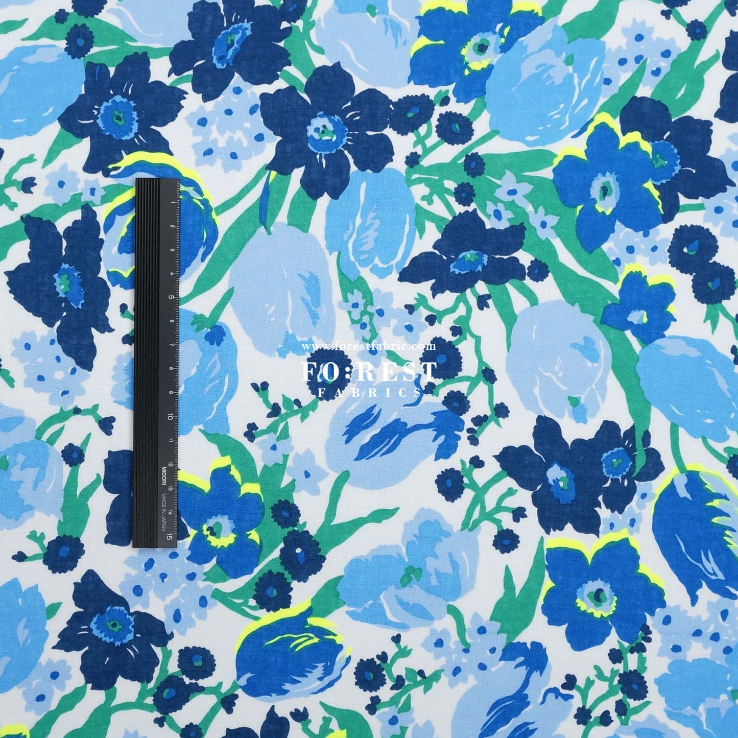 Liberty of London (Augusta Linen Fabric) - Mariana's Bouquet