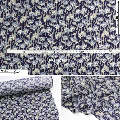 Liberty of London (Tana Lawn™ Cotton Fabric) - Erito Poppy