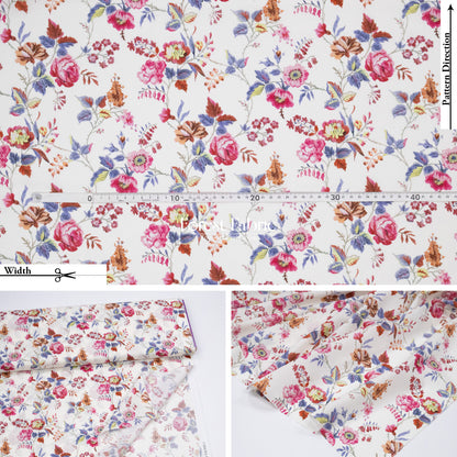 Liberty of London (Cotton Tana Lawn Fabric) - Yorkshire Rose