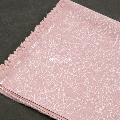 Liberty of London (wool Fabric) - Poppy Valley MWool