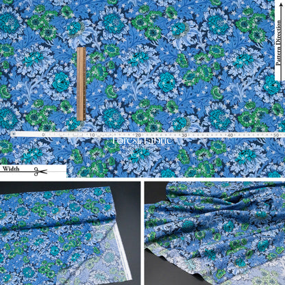 Liberty of London (Cotton Tana Lawn Fabric) - December Day Star