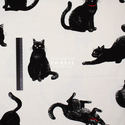 oxford - Lazy Cats fabric