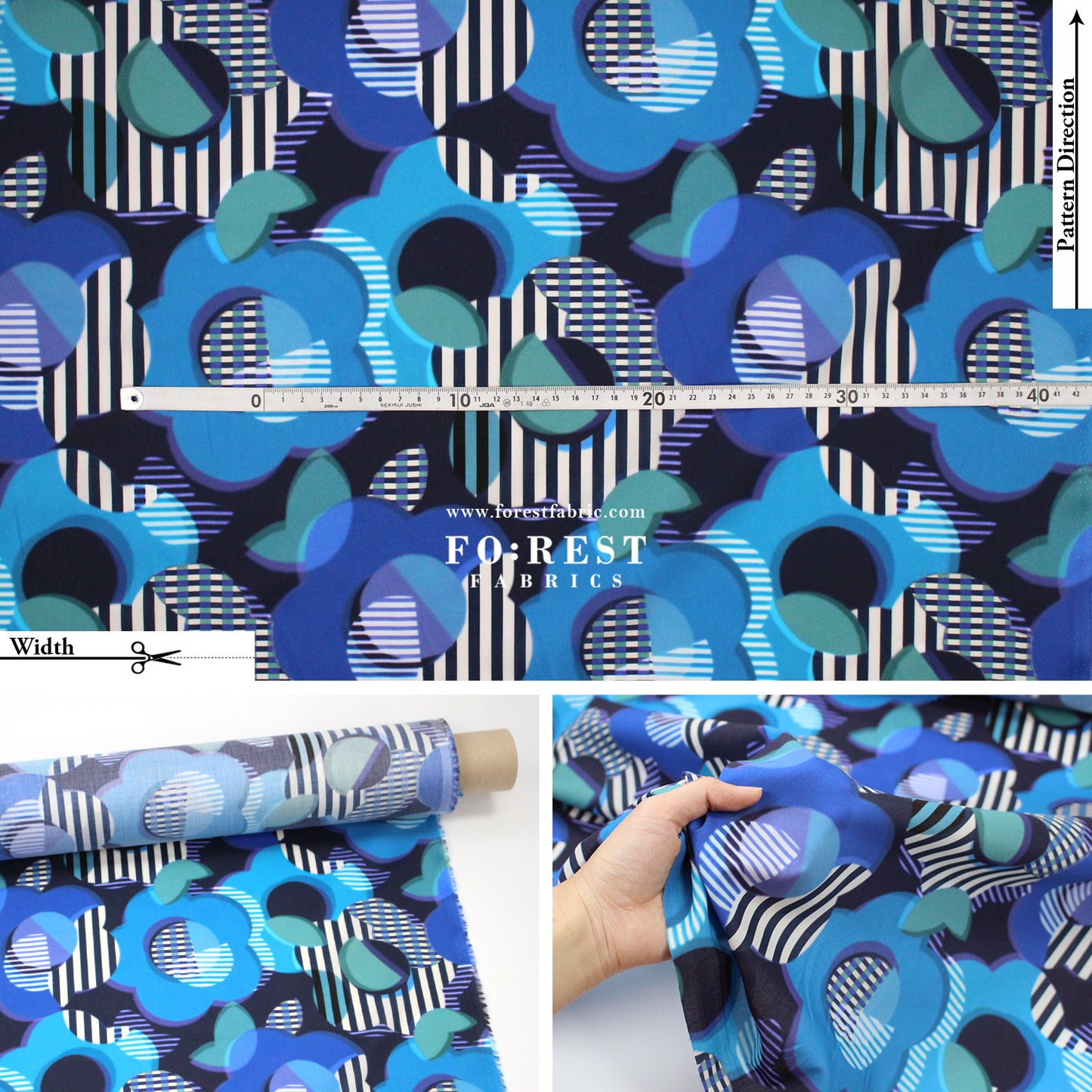 Liberty of London (Tana Lawn™ Cotton Fabric) - Style Memphis