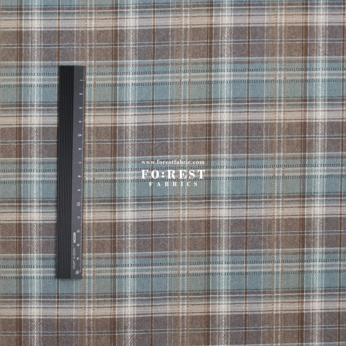 Yarn dyed cotton - Grid fabric