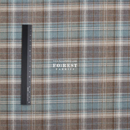 Yarn dyed cotton - Grid fabric