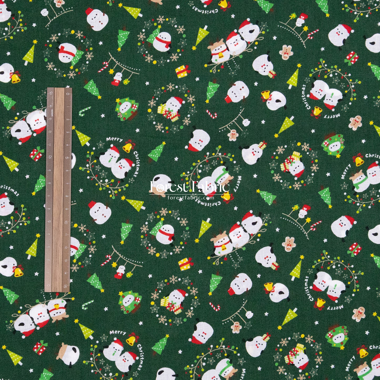 cotton -  Christmas Snowbird fabric