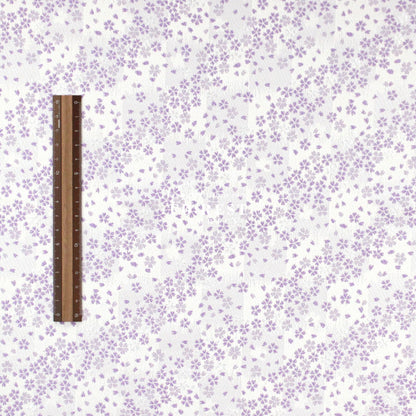 Gold Brocade - Little Sakura fabric Pink Purple