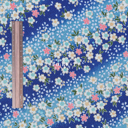 Ichikoshi crepe -  Sakura fabric 6
