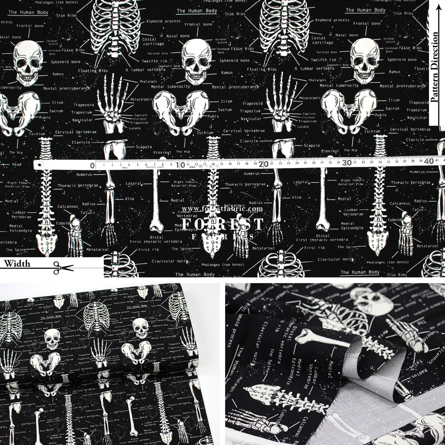 cotton - Bone fabric