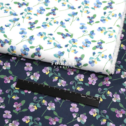 Liberty of London (Tana Lawn™ Cotton Fabric) - Pansy Scatter