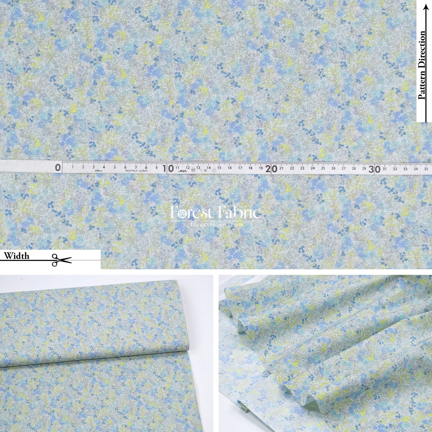cotton -  Petite Flower fabric