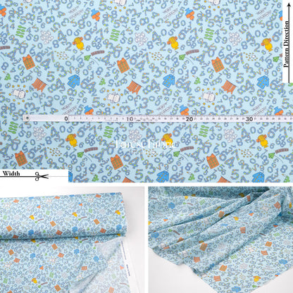 Liberty of London (Cotton Tana Lawn Fabric) - Miffy COUNTING