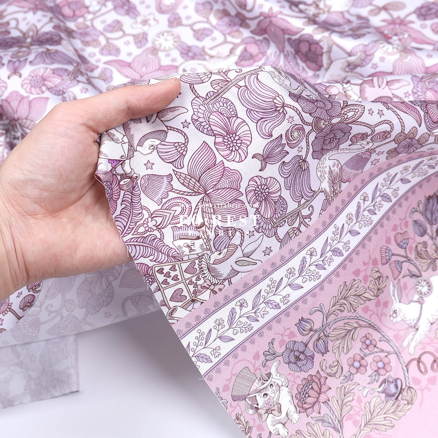 Satin Super Cotton - JoliFleur Poisonberry Thief fabric