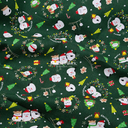 cotton -  Christmas Snowbird fabric
