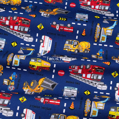 oxford - Rescue & Construction Vehicles fabric