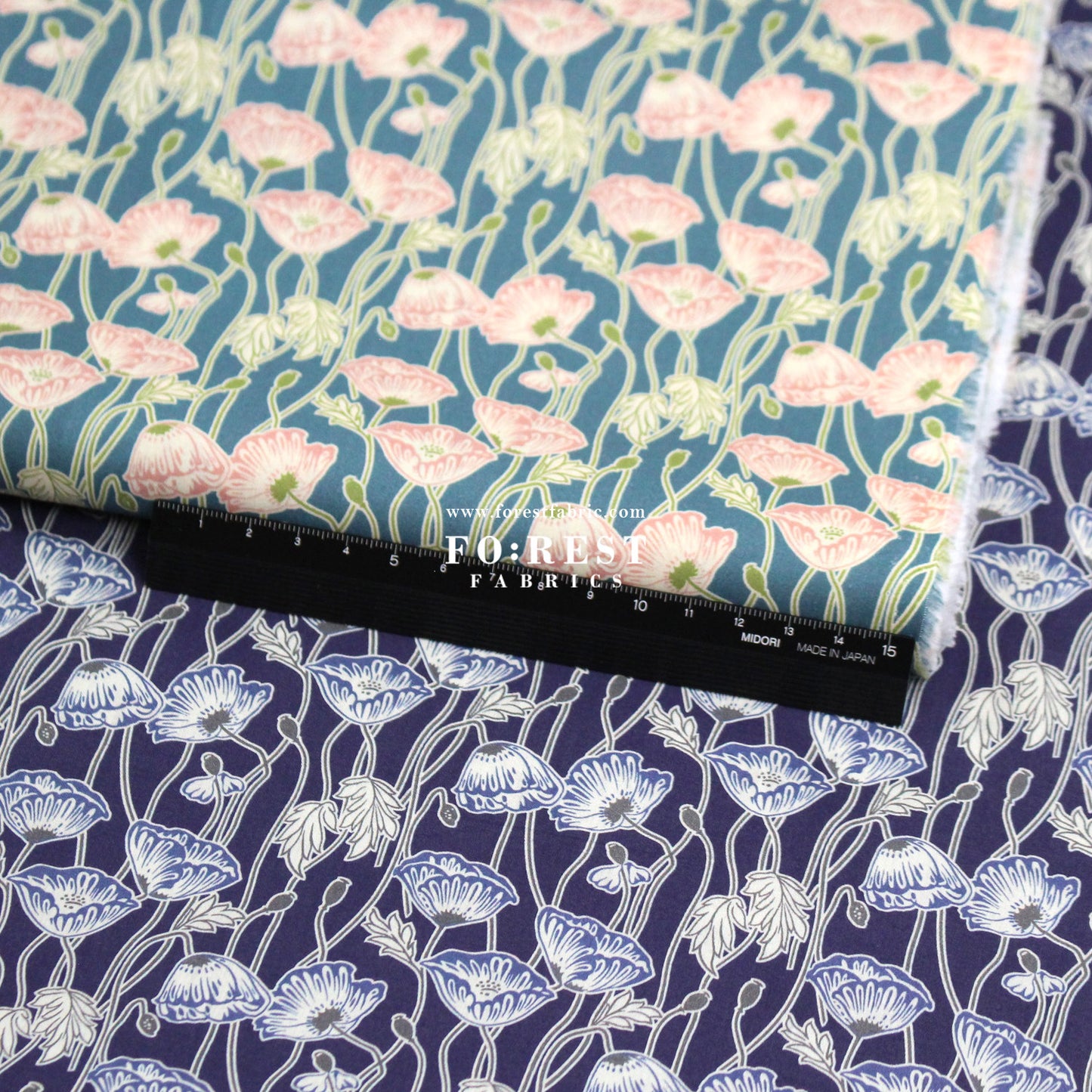 Liberty of London (Tana Lawn™ Cotton Fabric) - Erito Poppy