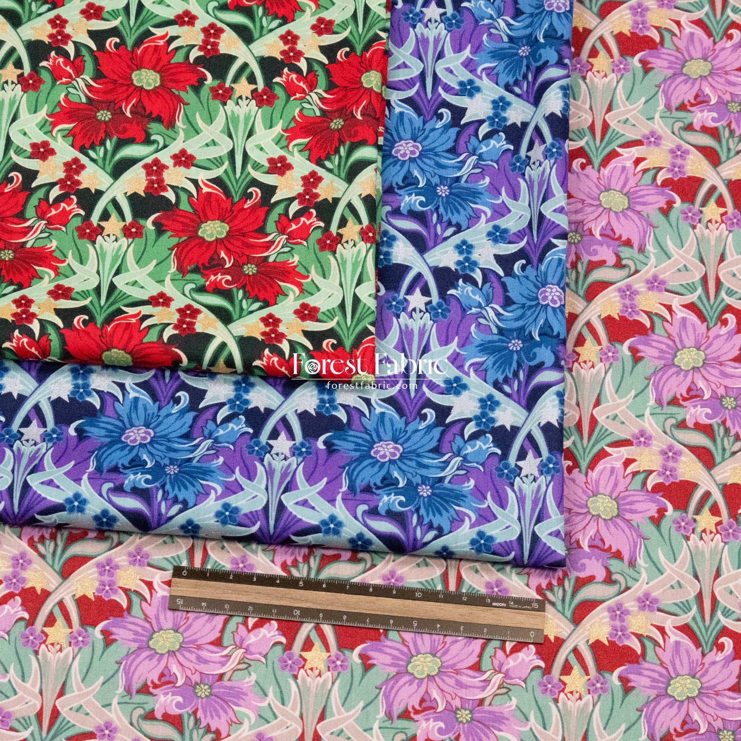 Liberty of London (Cotton Tana Lawn Fabric) - Merry Mews