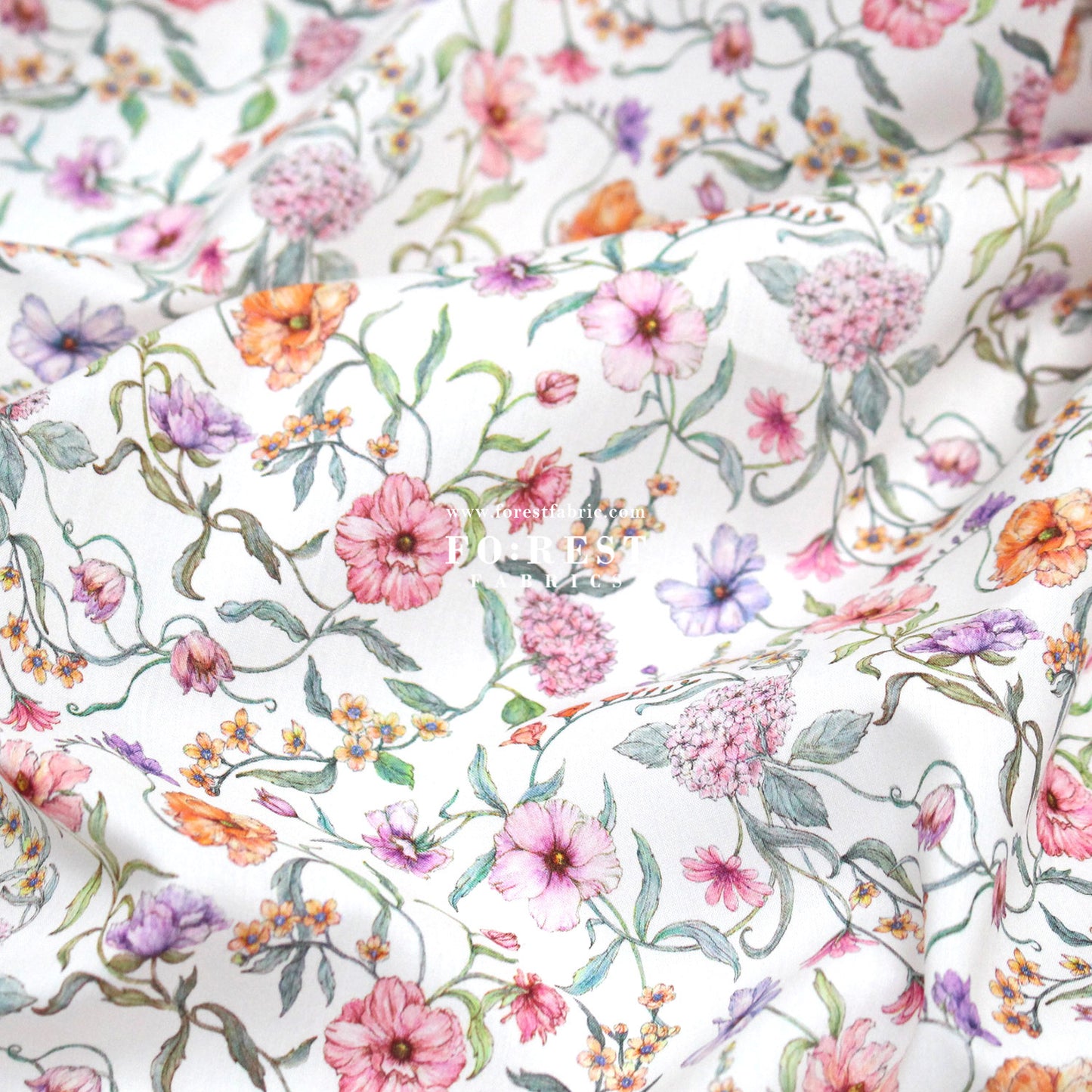 Liberty of London (Tana Lawn™ Cotton Fabric) - Battersea Blooms