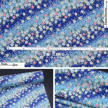 Ichikoshi crepe -  Sakura fabric 6